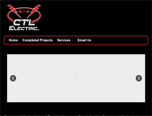 Tablet Screenshot of ctlelectric.com